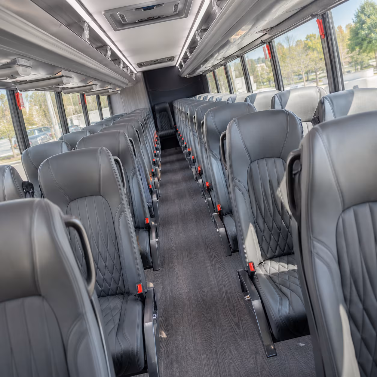 hillsboro 30 passenger minibus inside