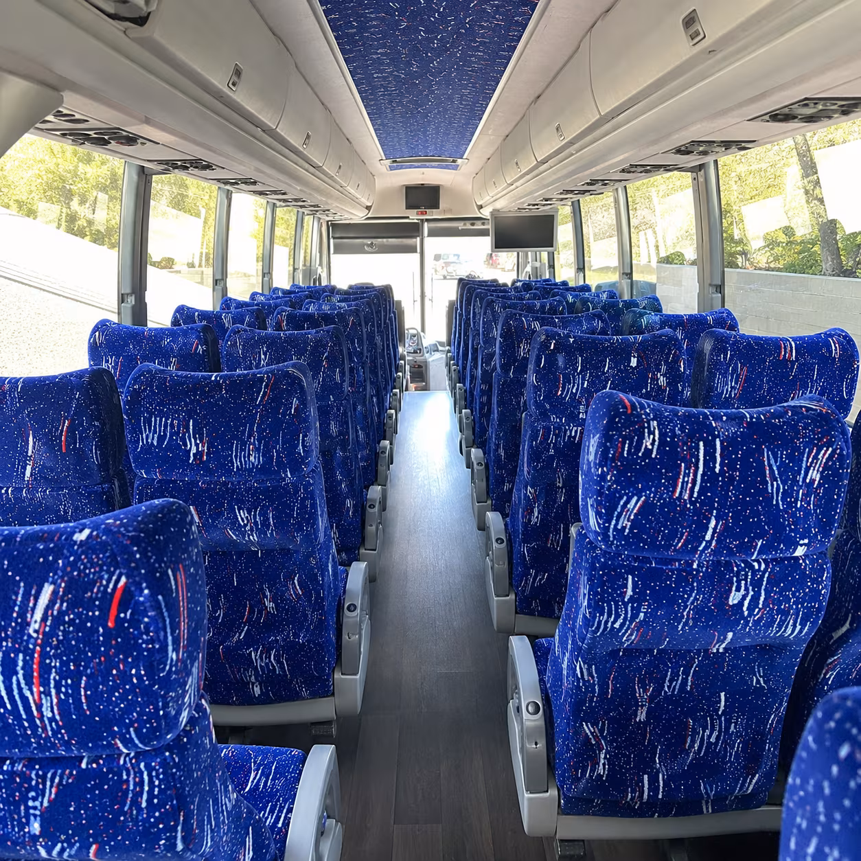 hillsboro 50 passenger charter bus interior