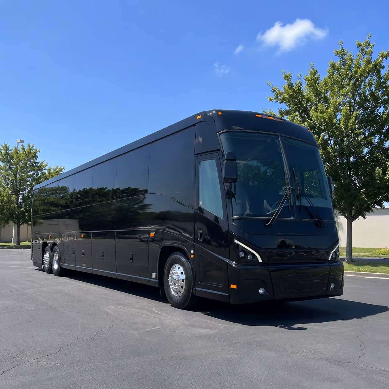 hillsboro 56 passenger charter bus