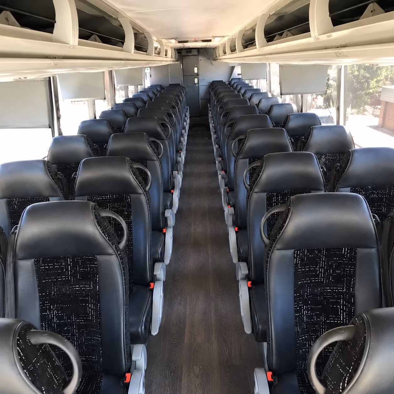 hillsboro charter bus interior
