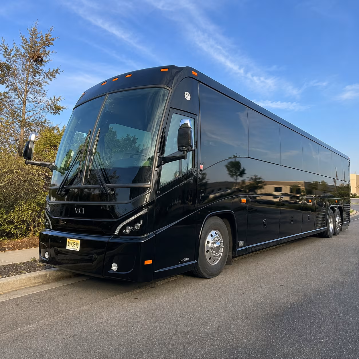 hillsboro long distance charter bus rental