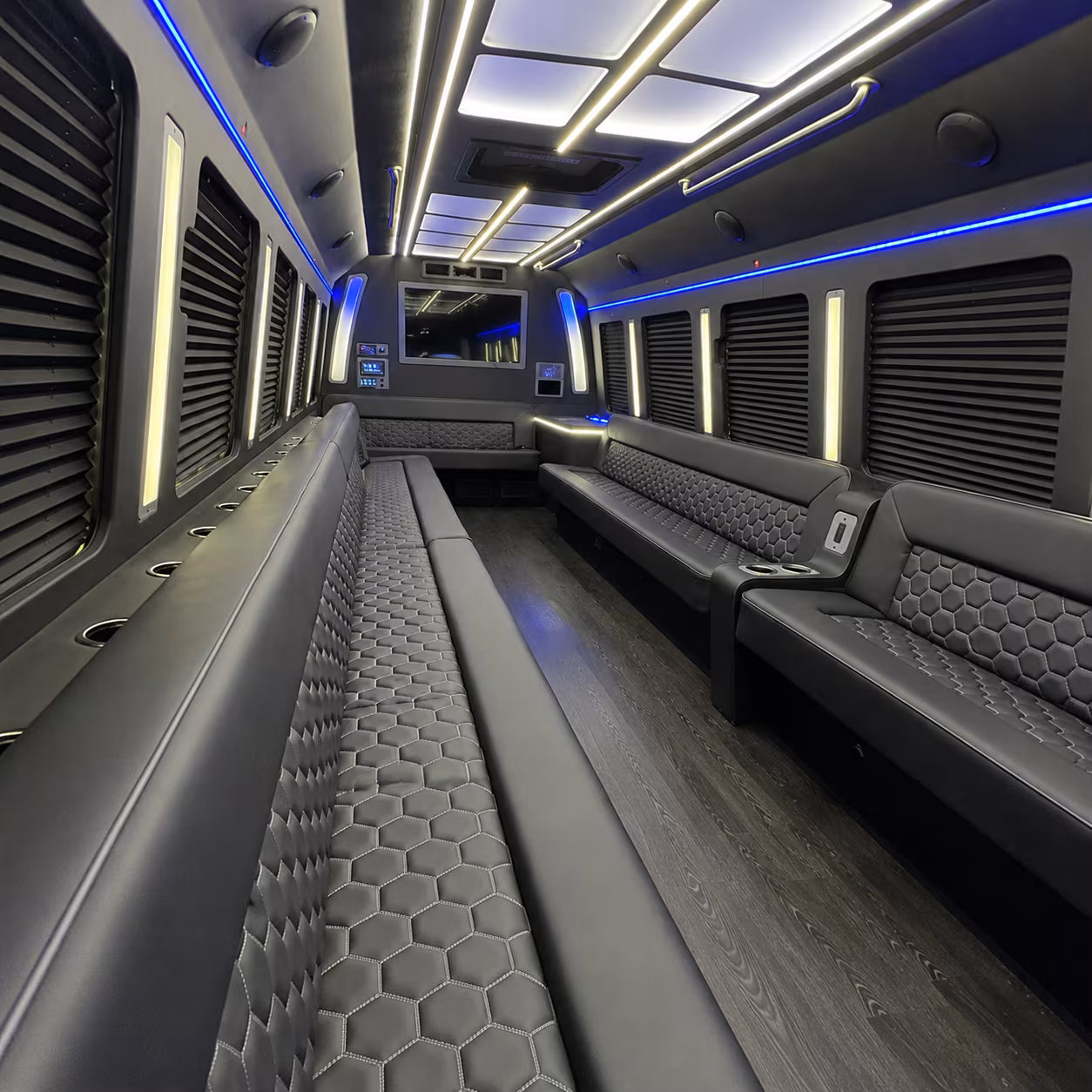 hillsboro party bus interior
