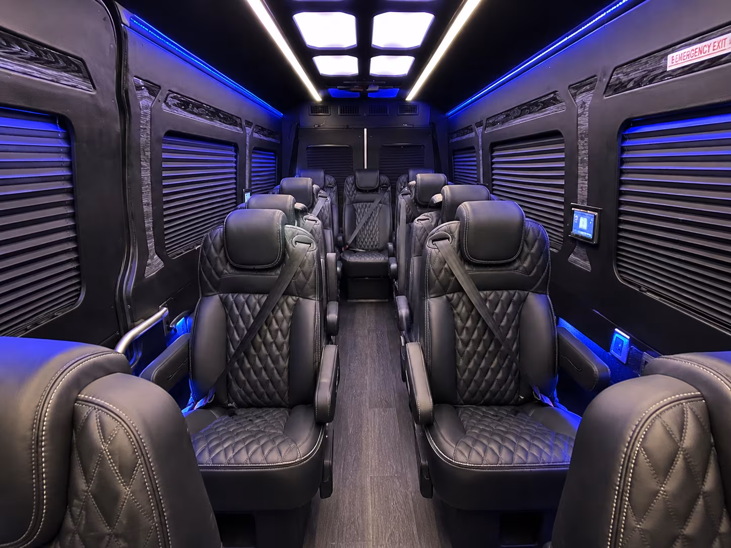 hillsboro sprinter van with driver inside