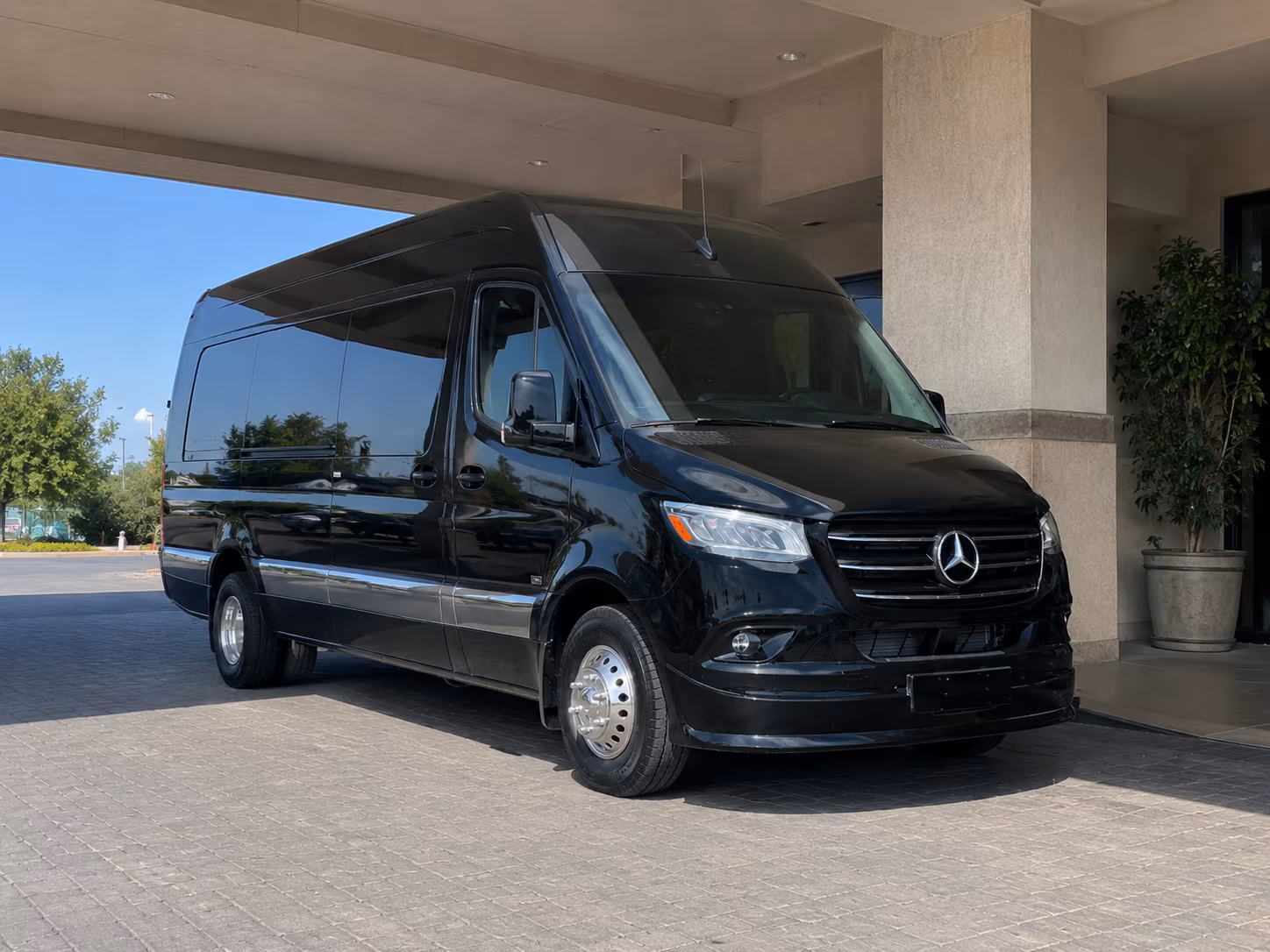 hillsboro sprinter van with driver